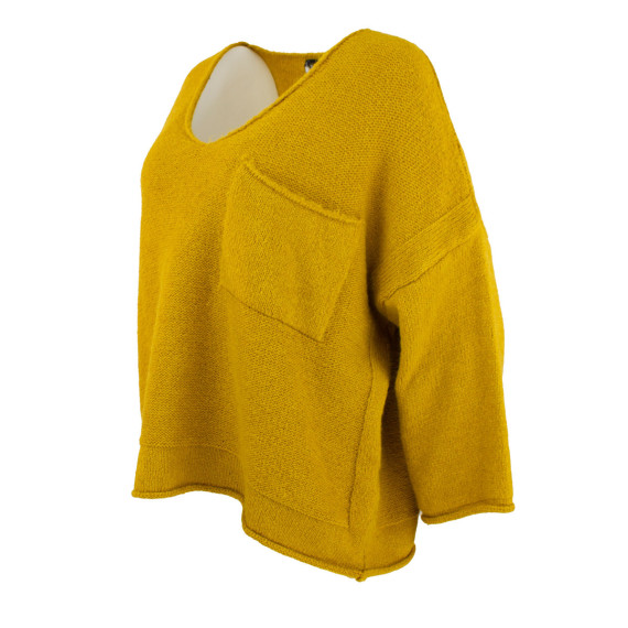 Bohème Pullover V-Neck Ochre