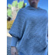 Kaffe Colina Poncho Grey OneSize