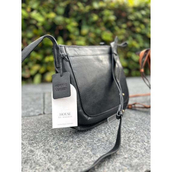 H O S Casual Shoulder Bag Black