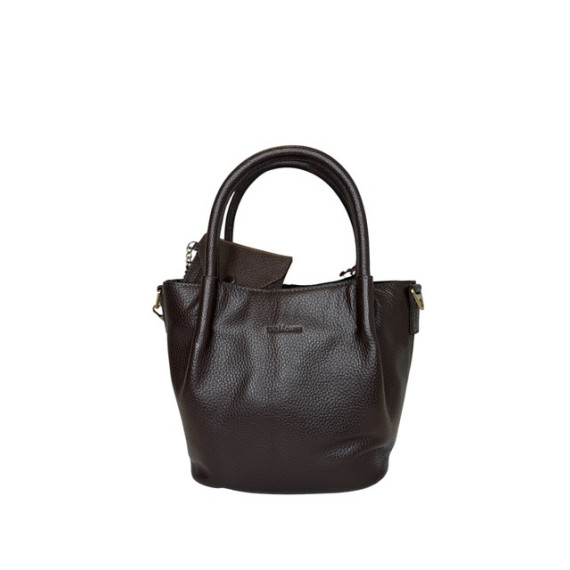 The Monte Handbag S -192 Dark Brown