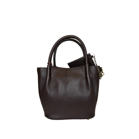The Monte Handbag S -192 Dark Brown