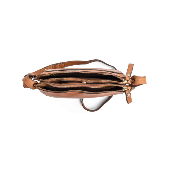 H O S Casual Shoulder Bag Tan
