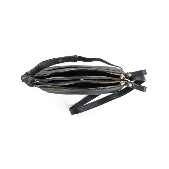 H O S Casual Shoulder Bag Black