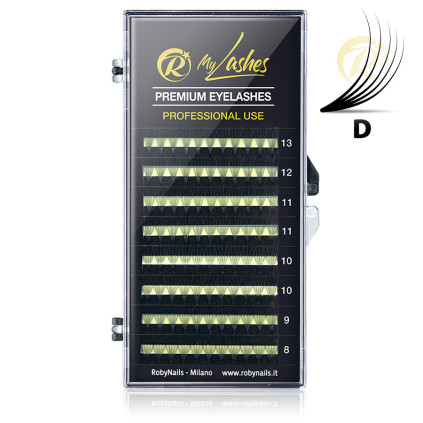 MyLashes 5D D 0.07 - 13 mm