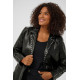 Kaffe Ctera Leather Blazer