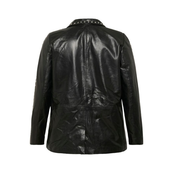 Kaffe Ctera Leather Blazer