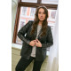 Kaffe Ctera Leather Blazer