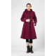 Olars Ulla REAL Coat Bordeaux