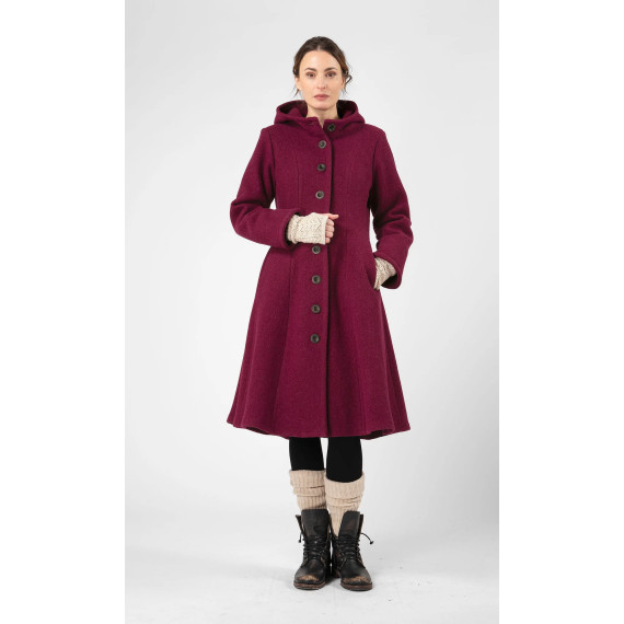 Olars Ulla REAL Coat Bordeaux