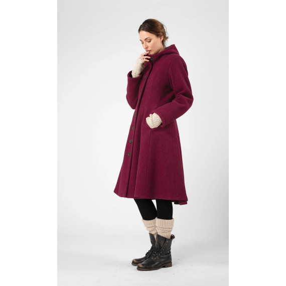 Olars Ulla REAL Coat Bordeaux