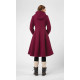 Olars Ulla REAL Coat Bordeaux