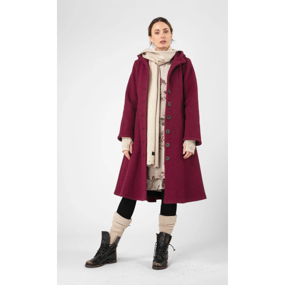Olars Ulla REAL Coat Bordeaux