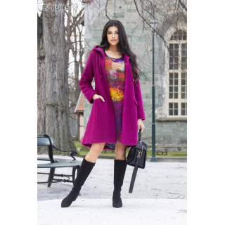 Bohème Coat Fuchsia