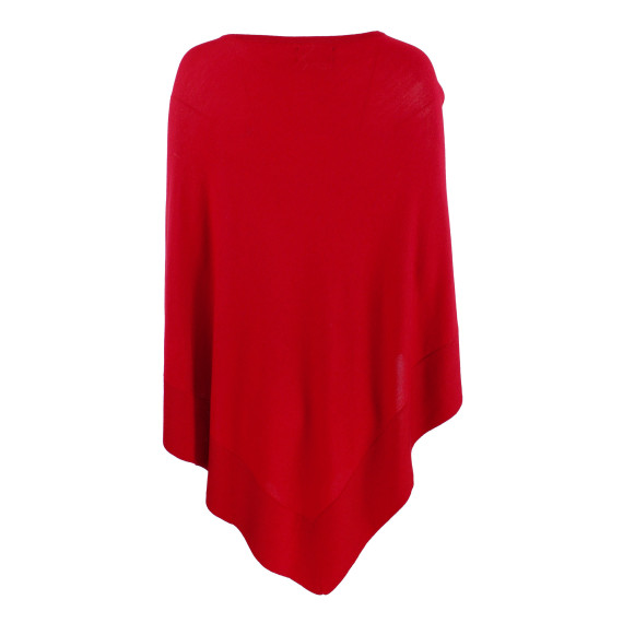 Bohème Poncho B12821 Red