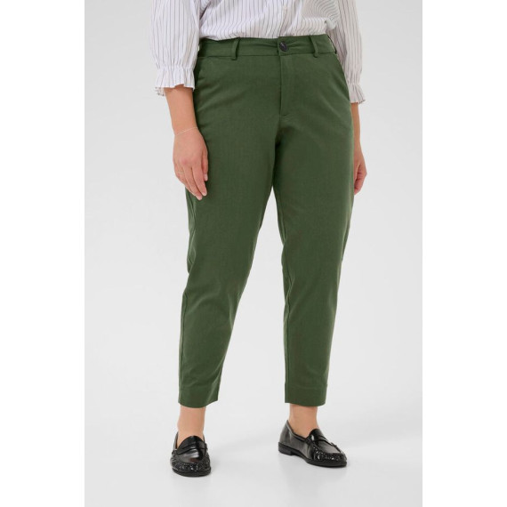 Kaffe Cleana Chino Pants Green