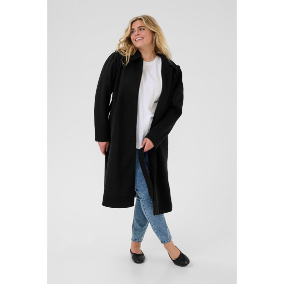 Kaffe Cjulian Coat Black