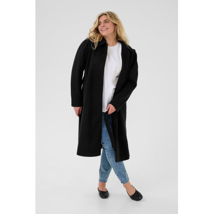 Kaffe Cjulian Coat Black