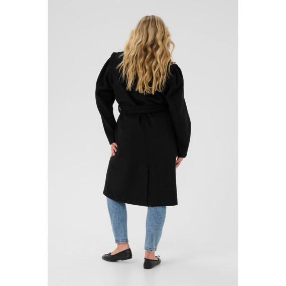 Kaffe Cjulian Coat Black