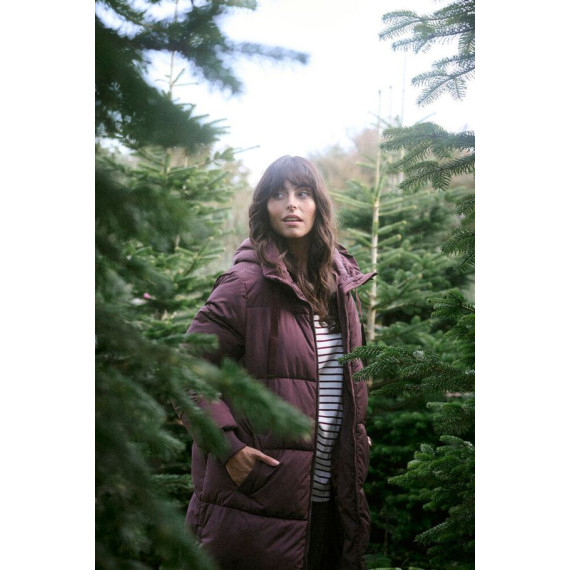 Kaffe Cniki Coat Fudge