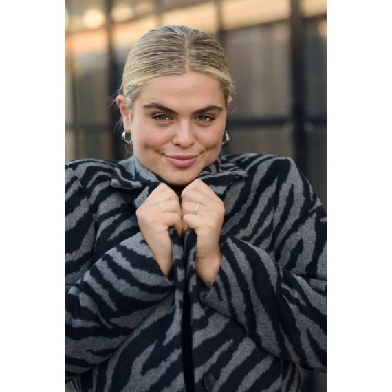 Kaffe Ctori Jacket Zebra Grey