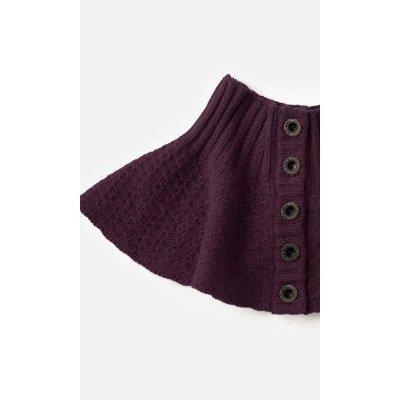 Olars Ulla Collar Knitted Purple