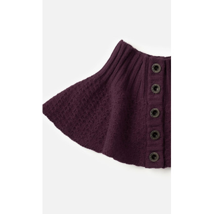 Olars Ulla Collar Knitted Purple