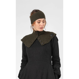 Olars Ulla Collar Knitted Green