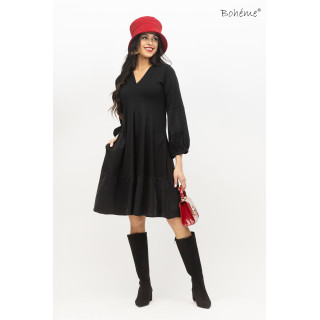 Bohème Dress B13150 Black