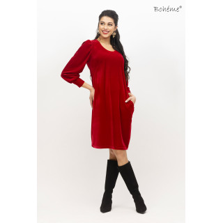 Bohème Dress B13136 Red