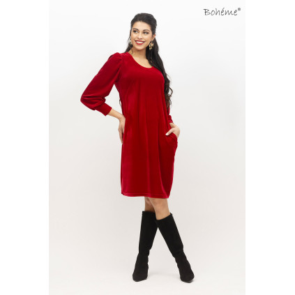 Bohème Dress B13136 Red