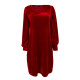 Bohème Dress B13136 Red