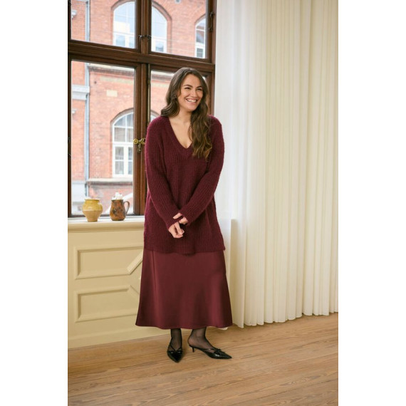 Kaffe Chilla Skirt W.Wine