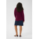 Kaffe Cniela V-Neck Pullover W.Wine