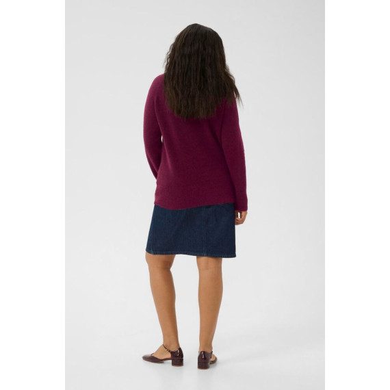 Kaffe Cniela V-Neck Pullover W.Wine