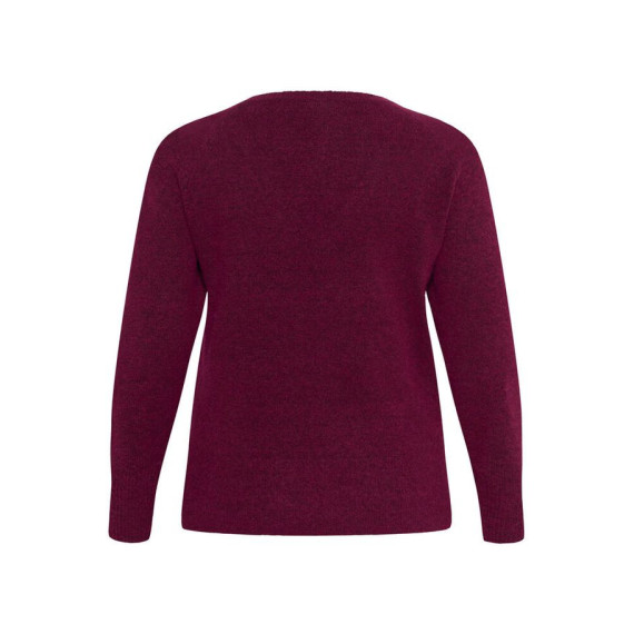 Kaffe Cniela V-Neck Pullover W.Wine