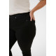 Kaffe Cdina Straight Full length Jeans Black