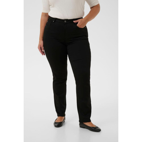 Kaffe Cdina Straight Full length Jeans Black