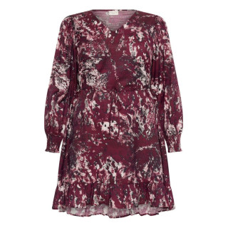 Kaffe Cmina Dress Red/Black