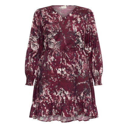 Kaffe Cmina Dress Red/Black