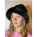 Malisa Margaret Black Beanie