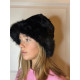 Malisa Margaret Black Beanie