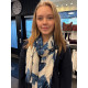 Mix By Heart Scarf 113112 Navy