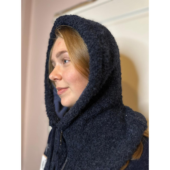 Malisa Cappuccion Hood/Neck Dark Blue