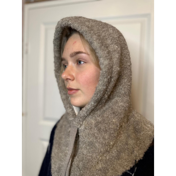 Malisa Cappuccion Hood/Neck Beige