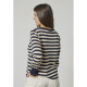 LindStine Navy/Creme