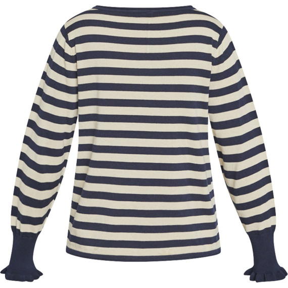 LindStine Navy/Creme