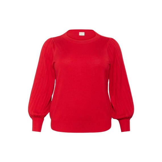 Kaffe Cloni Knit Pullover Haute Red
