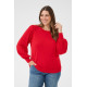 Kaffe Cloni Knit Pullover Haute Red