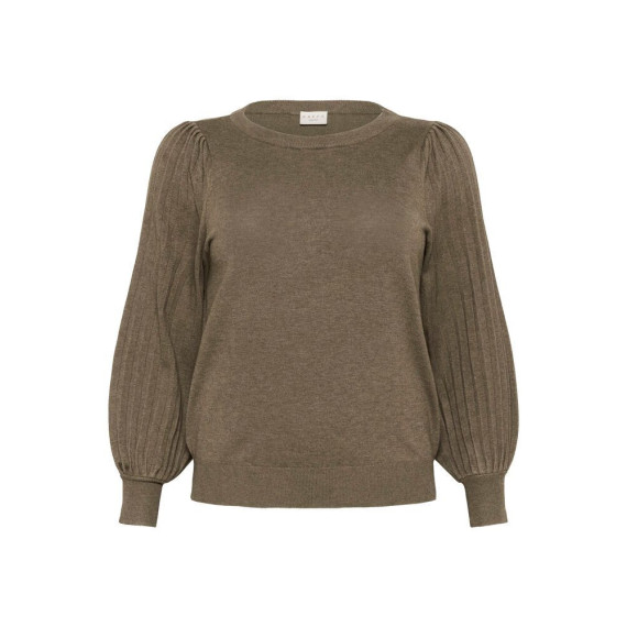 Kaffe Cloni Knit Pullover Morel Melange