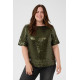 Kaffe Cmirana Sequin Blous Ivy Green